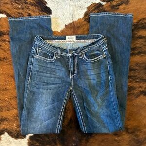 Shyanne Classic Blue Straight Leg Jeans Sz 29L